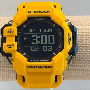 CASIO G-SHOCK Men’s Master of G-Land Dark Yellow Watch GPRH1000-9